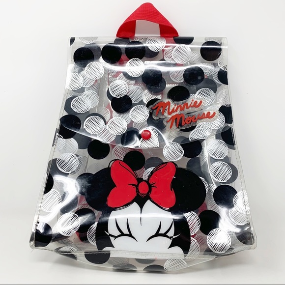 Disney Handbags - Minnie Mouse Clear Backpack Purse